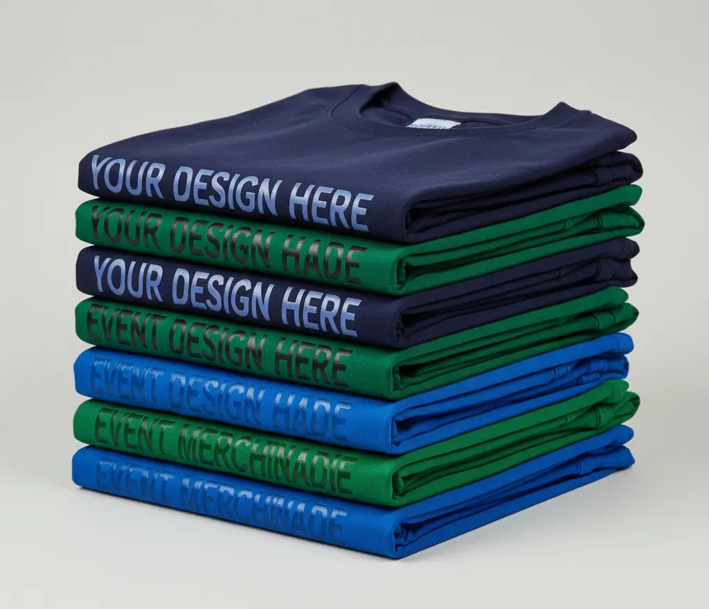 Nicely folded tshirts